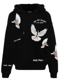 FesFas pigeons-print Hoodie | Black | Men