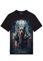 FesFas cerberus-print | Áo Thun | Nam | Màu Đen