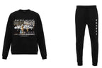 FesFas Graphic-print Sweatshirt Set | Black | Men