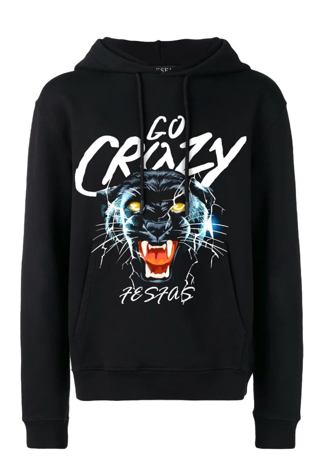 FesFas black panther-print Hoodie | Black | Men