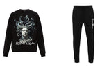 FesFas Medusa-print Sweatshirt Set | Black | Men