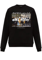 FesFas Graphic-print Sweatshirt Set | Black | Men