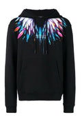 FesFas colorful feathers-print Hoodie Set | Black | Men