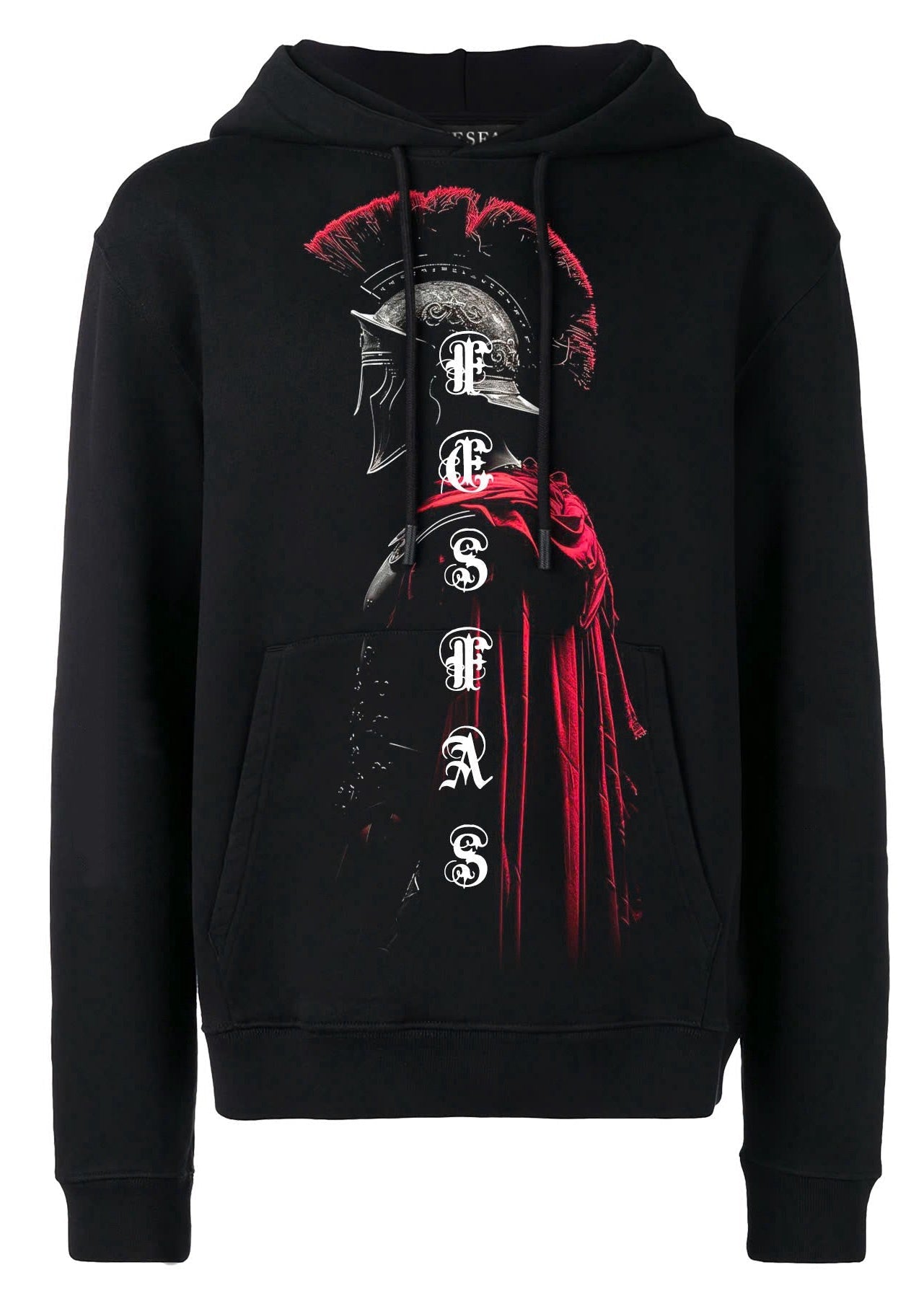 FesFas Combatant-print Hoodie Set | Black | Men