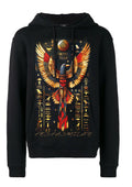 FesFas Egyptian bird-print Hoodie Set | Black | Men