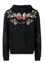 FesFas flower-print Hoodie | Black | Men