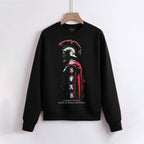 FesFas Warrior-print Sweatshirt Set | Black | Men