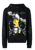 FesFas angel-print Hoodie | Black | Men