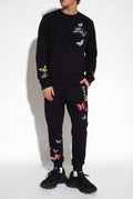 FesFas butterflies-print Sweatshirt Set | Black | Men