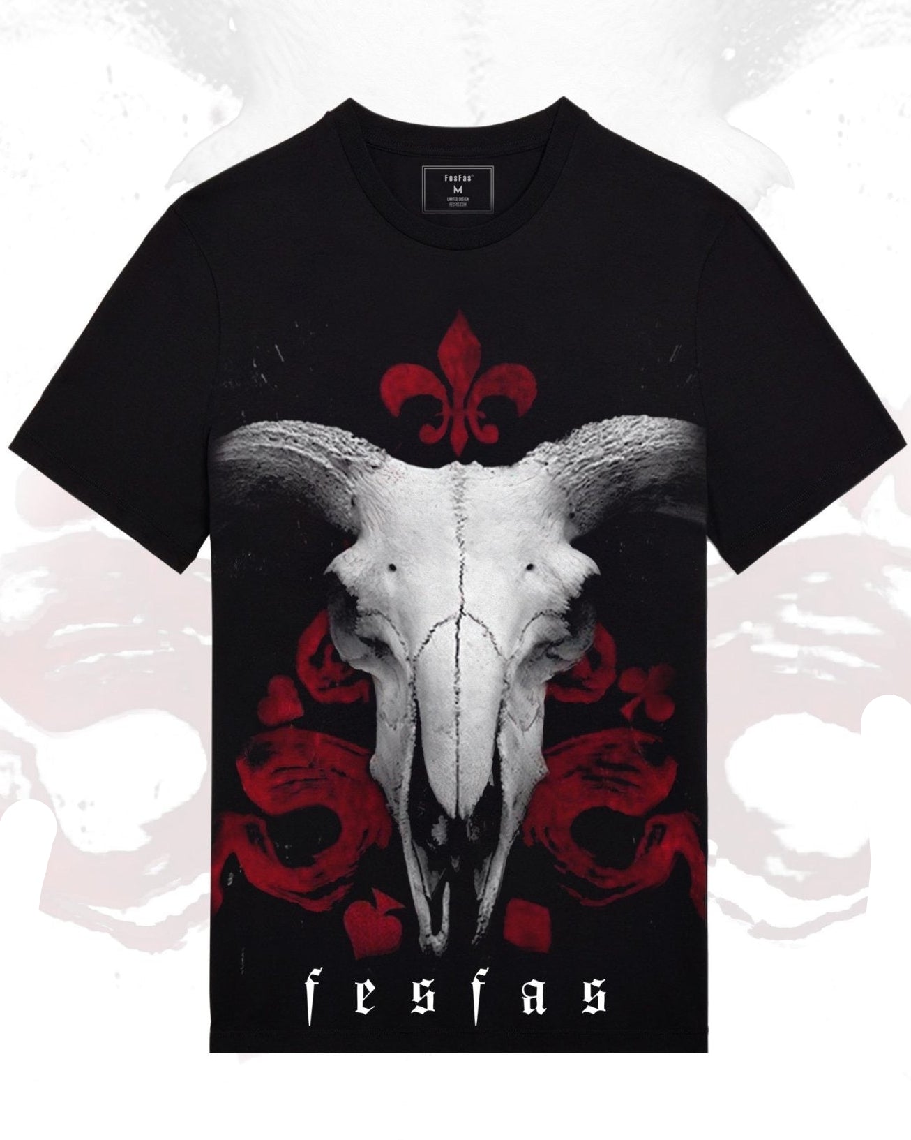 FesFas Satyr-print | Áo Thun | Nam | Màu Đen