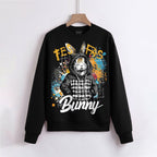 FesFas Bunny-print Sweatshirt | Black | Men