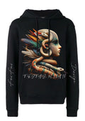 FesFas snake-print Hoodie | Black | Men