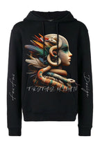 FesFas snake-print Hoodie | Black | Men