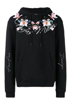 FesFas flower-print Hoodie | Black | Men