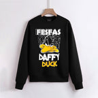 FesFas Duck-print Sweatshirt | Black | Men