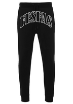 FesFas Bear-print Hoodie Set | Black | Men