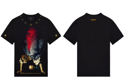FesFas angel-print | Áo Thun | Nam | Màu Đen