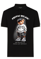 FesFas bear-print Polo Shirt | Men | Men