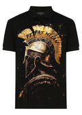FesFas sparta-print | Áo Polo | Nam | Màu Đen