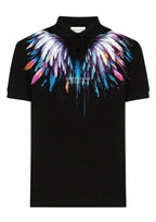 FesFas Eagle-print | Áo Polo | Nam | Màu Đen