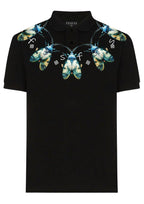 FesFas Beetle-print | Áo Polo | Nam | Màu Đen