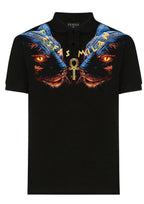 FesFas Panther-print | Áo Polo | Nam | Màu Đen
