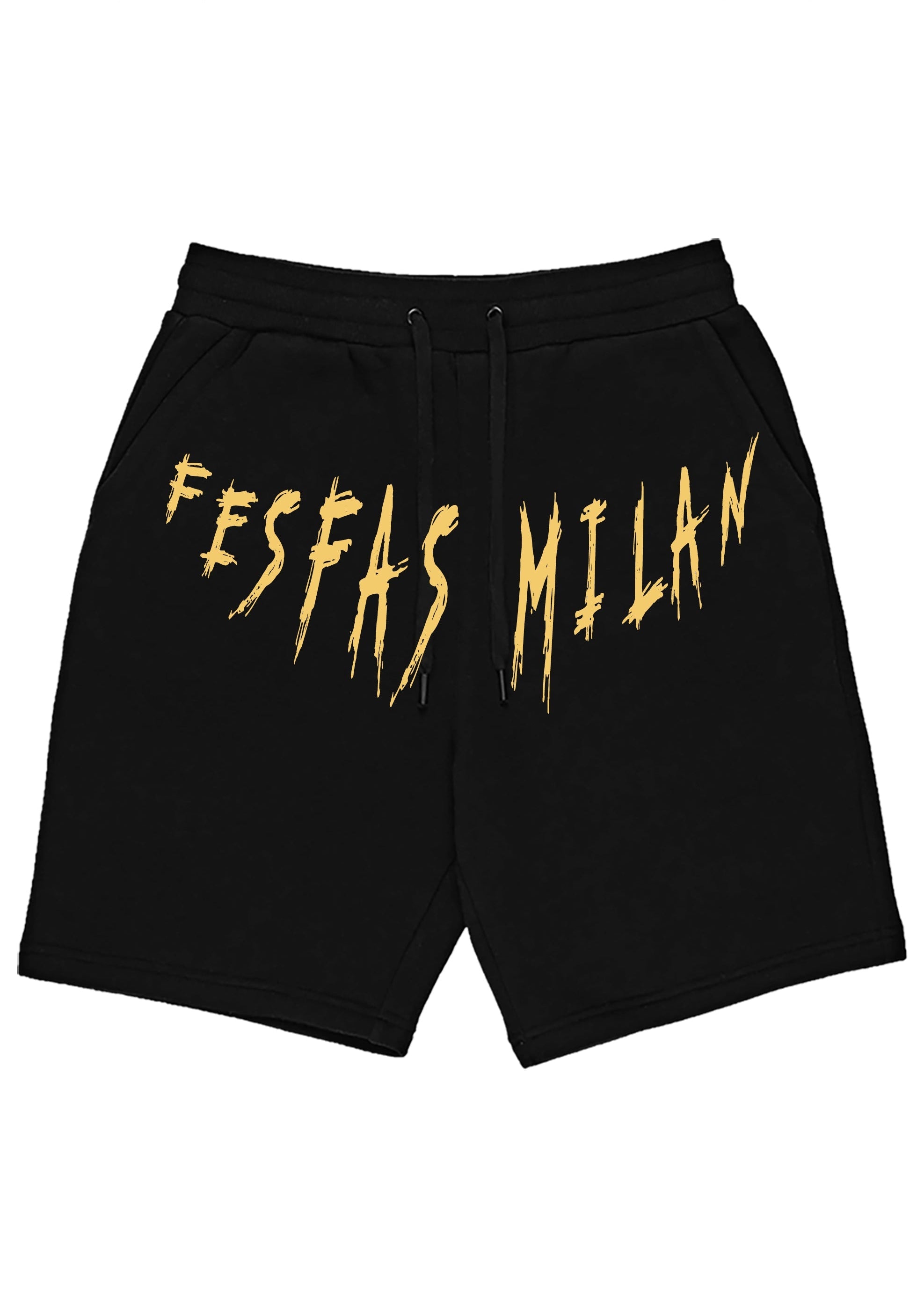 FesFas Drawstring Shorts | Men | Black