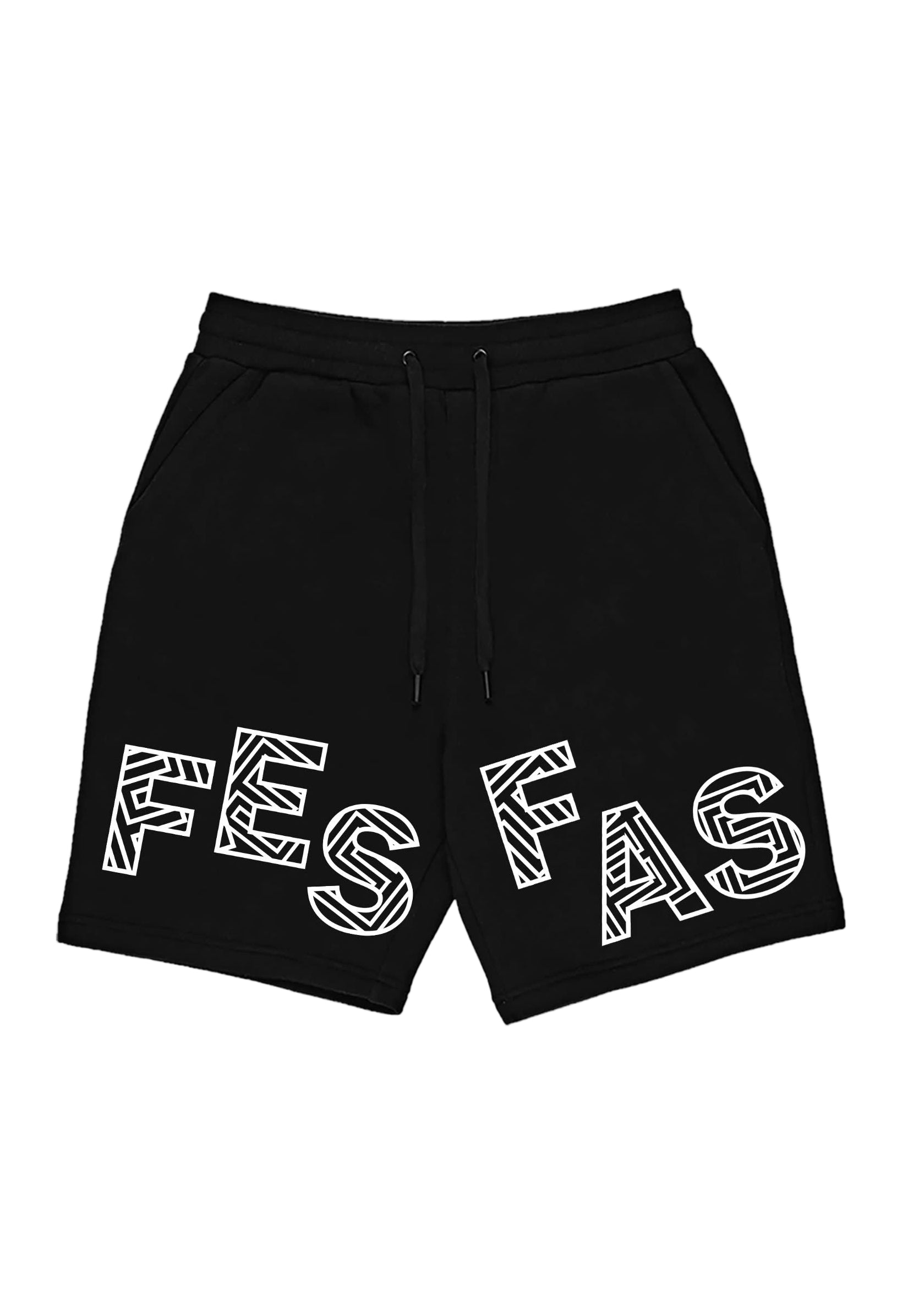 FesFas Drawstring Shorts | Men | Black