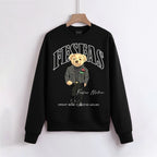 FesFas Bear-print Sweatshirt Set | Black | Men