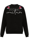 FesFas Graphic-print Sweatshirt Set | Black | Men