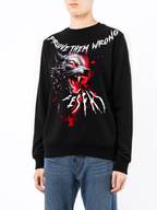 FesFas hyena-print Sweatshirt | Black | Men