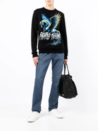 FesFas pegasus-print Sweatshirt | Black | Men