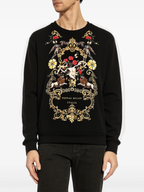 FesFas Baroque-print Sweatshirt | Black | Men