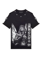 FesFas angel-print | Áo Thun | Nam | Màu Đen