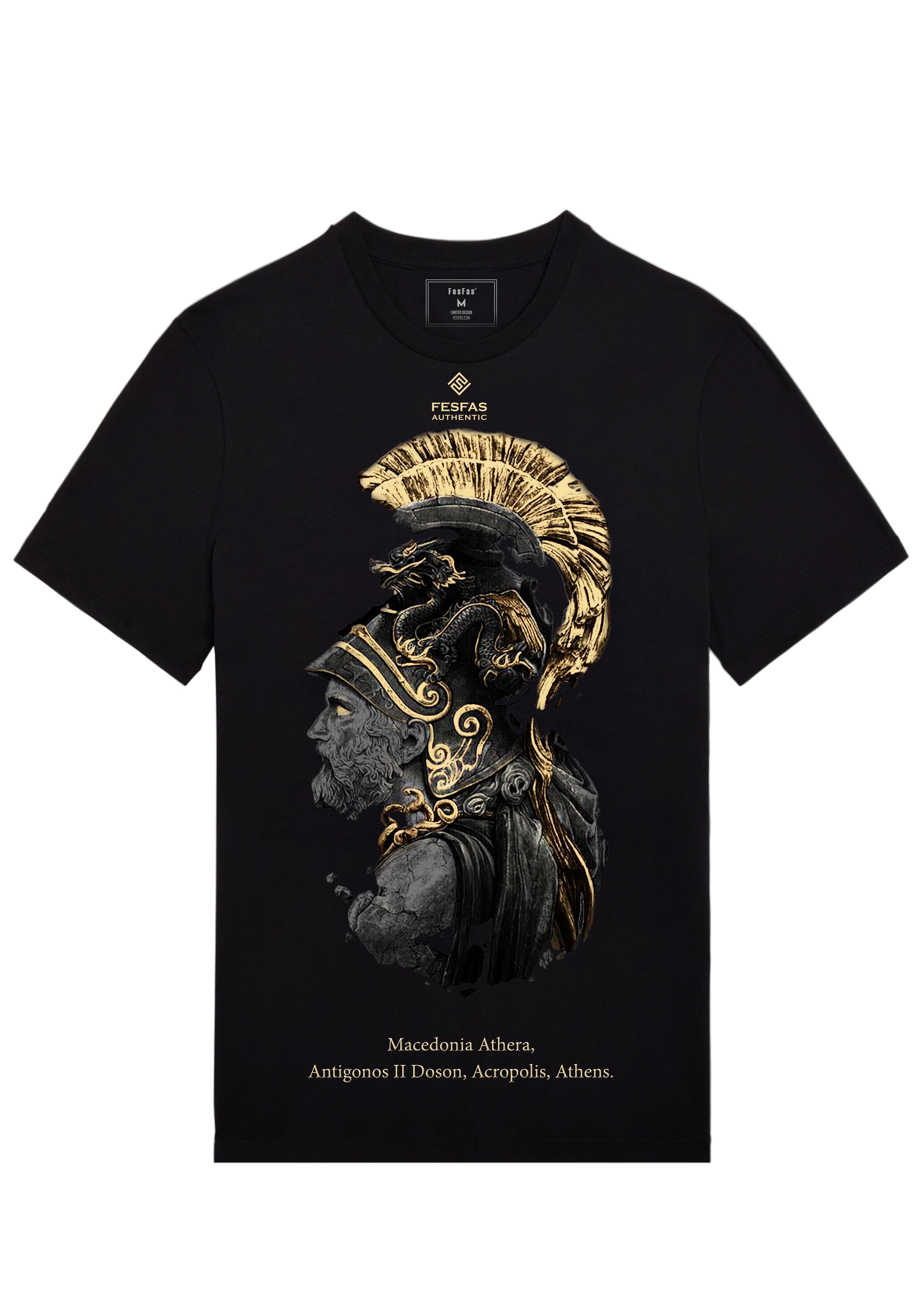 FesFas warrior-print | Áo Thun | Nam | Màu Đen