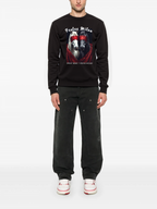 FesFas horse-print Sweatshirt | Black | Men