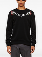 FesFas graphic-print Sweatshirt | Black | Men