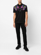 FesFas Snake-print | Áo Polo | Nam | Màu Đen