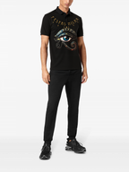 FesFas Eye of Horus-print | Áo Polo | Nam | Màu Đen