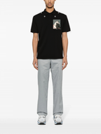 FesFas Horse-print | Áo Polo | Nam | Màu Đen