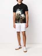 FesFas Wolf-print | Áo Polo | Nam | Màu Đen