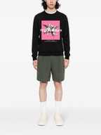 FesFas Angel-print Sweatshirt | Black | Men