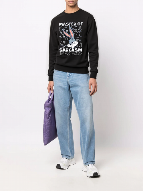 FesFas brown Rabbit-print Sweatshirt | Black | Men