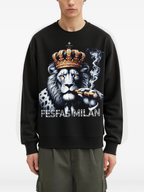 FesFas Lion-print Sweatshirt | Black | Men