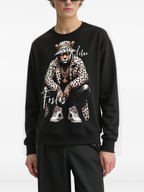 FesFas Jaguar-print Sweatshirt | Black | Men