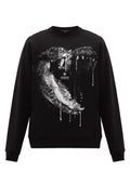 FesFas Crocodile-print Sweatshirt | Black | Men