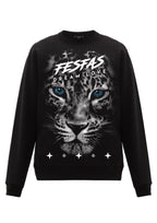 FesFas Jaguar-print Sweatshirt | Black | Men