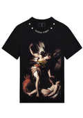 FesFas sacred love-print | Áo Thun | Nam | Màu Đen