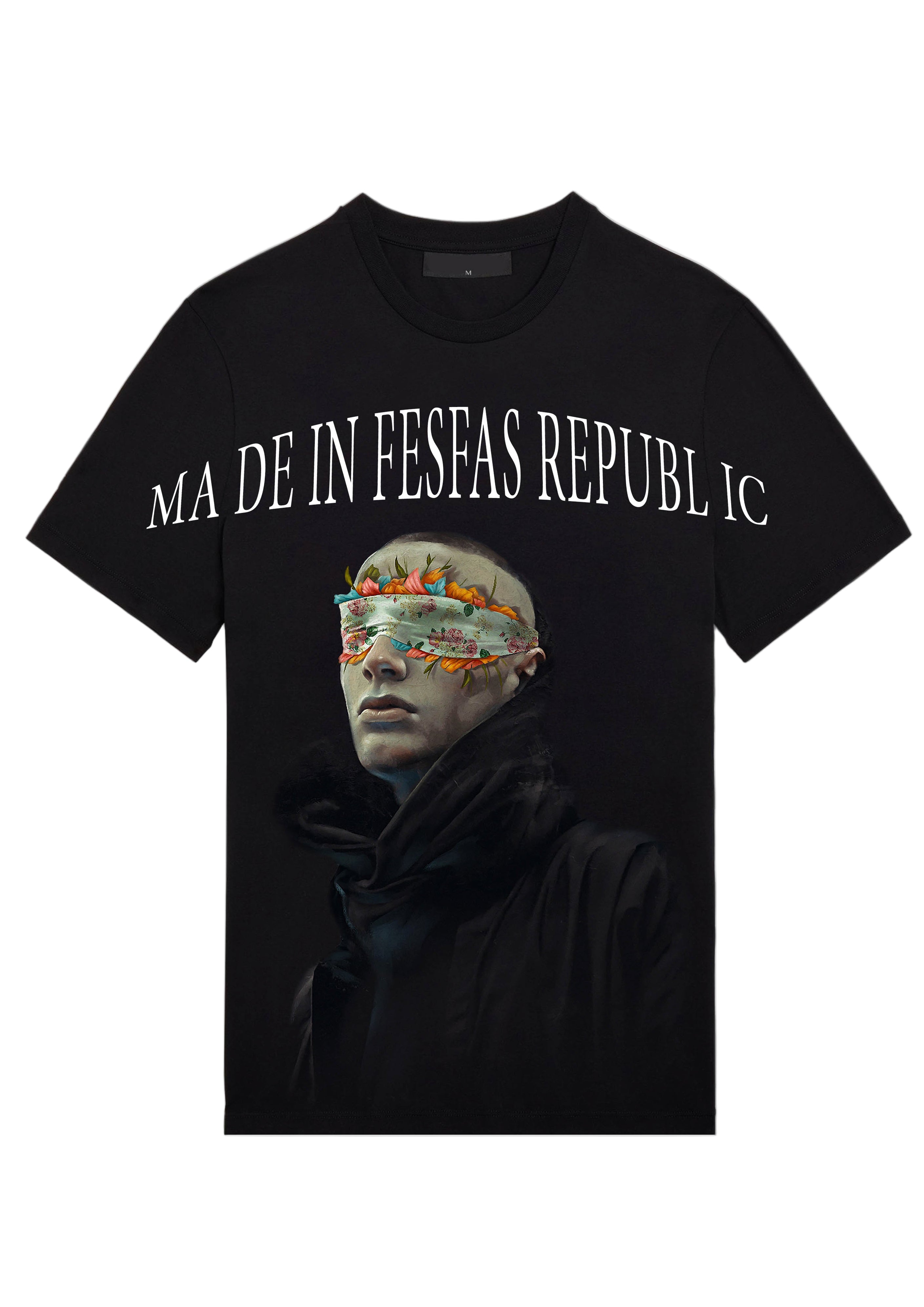 FesFas graphic-print | Áo Thun | Nam | Màu Đen
