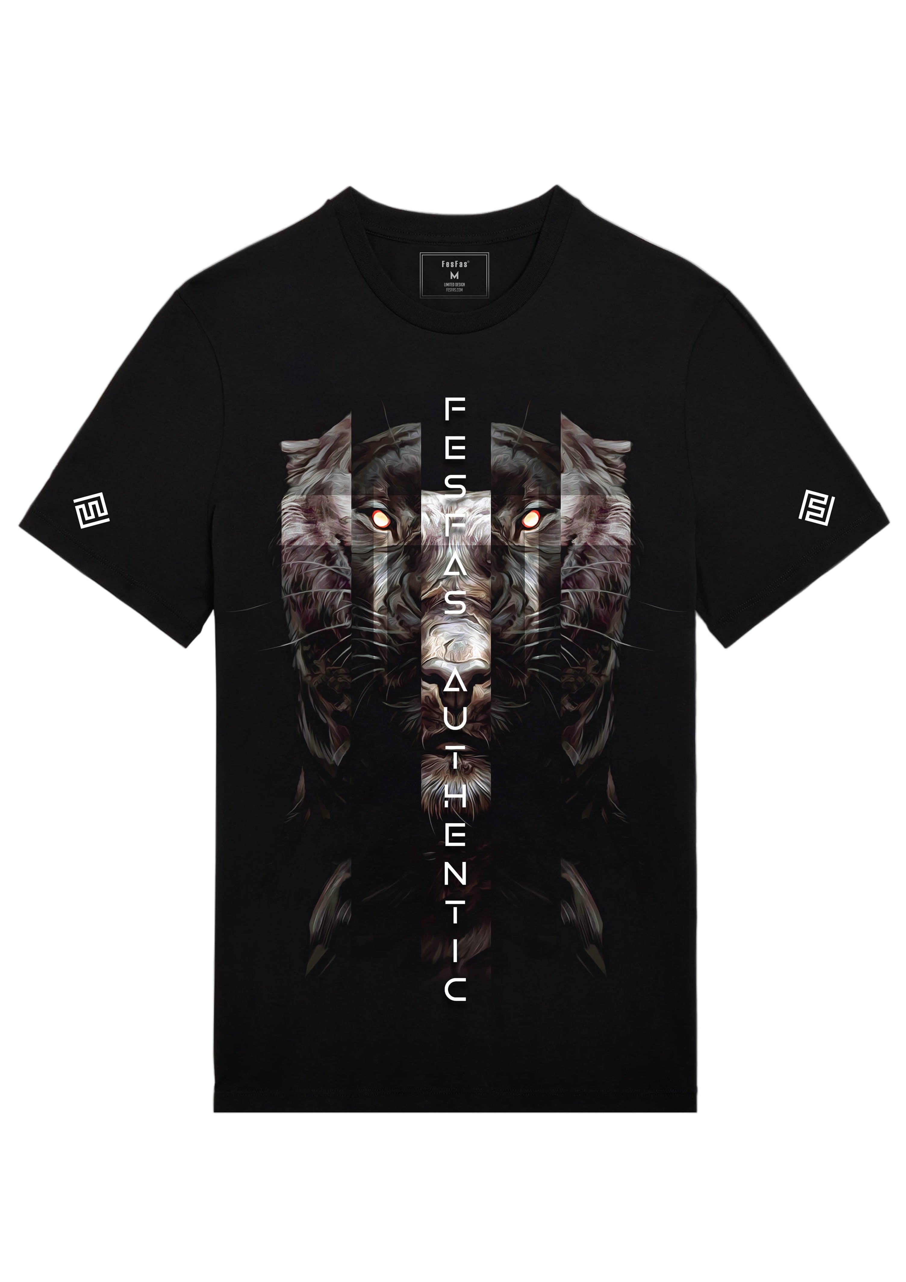 FesFas tiger-print | Áo Thun | Nam | Màu Đen